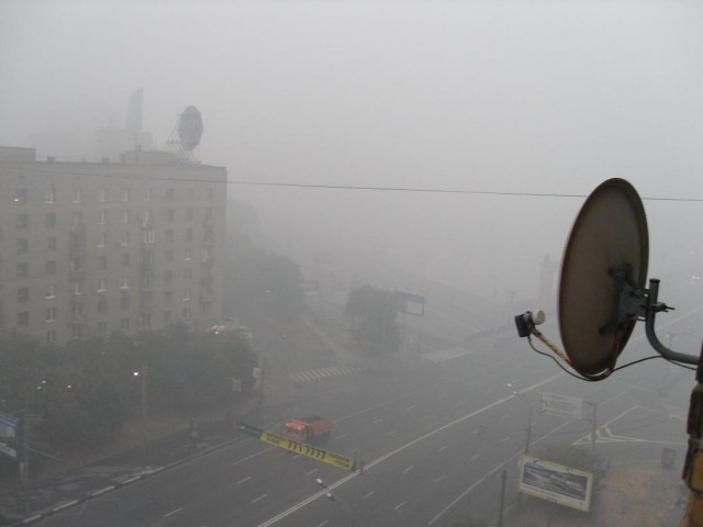 Дым в Москве (04.08.2010)