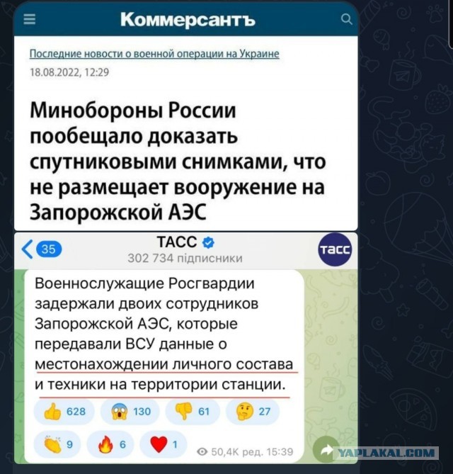 Впервые в истории произошло полное отключение Запорожской АЭС от энергосети, сообщает Энергоатом