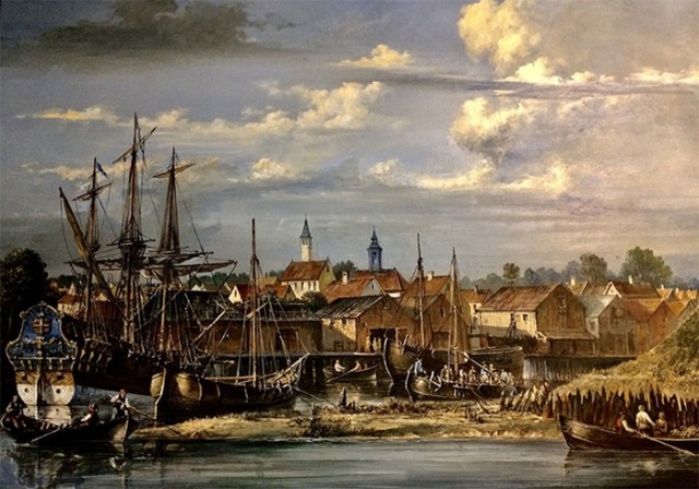 Город, из кирпичей которого Пётр Великий строил Санкт-Петербург