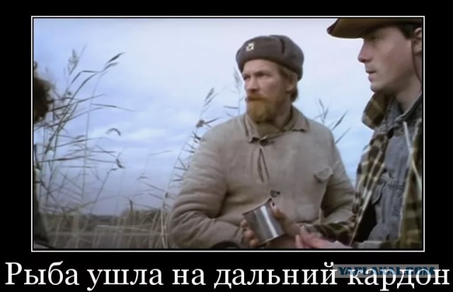У рыбы нет шанса!