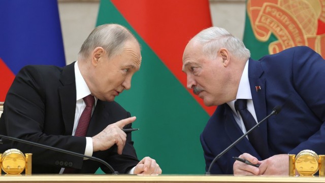 Путин рассказал об обсуждении с Лукашенко проекта ВСМ "Москва — Минск"
