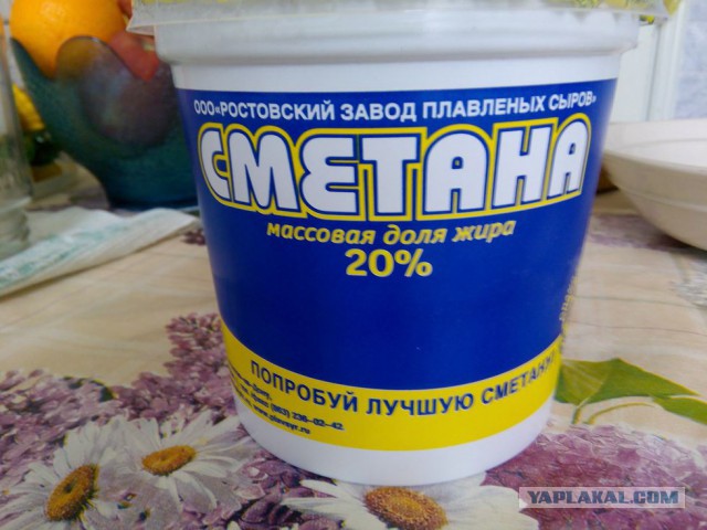 Торт Рыжик со сметанным кремом