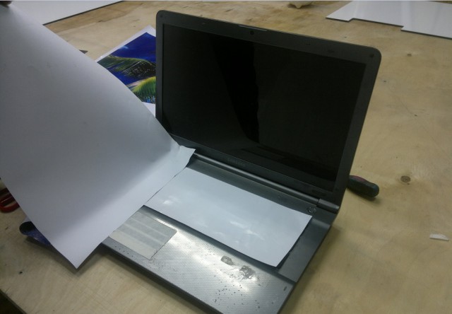 Восстанавливаем внешний вид ноутбука