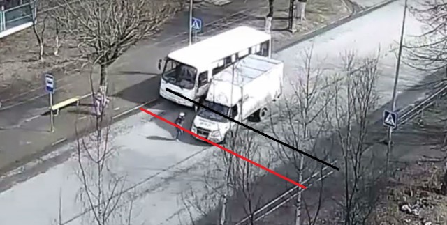 В Петрозаводске грузовик сбил девочку на пешеходном переходе