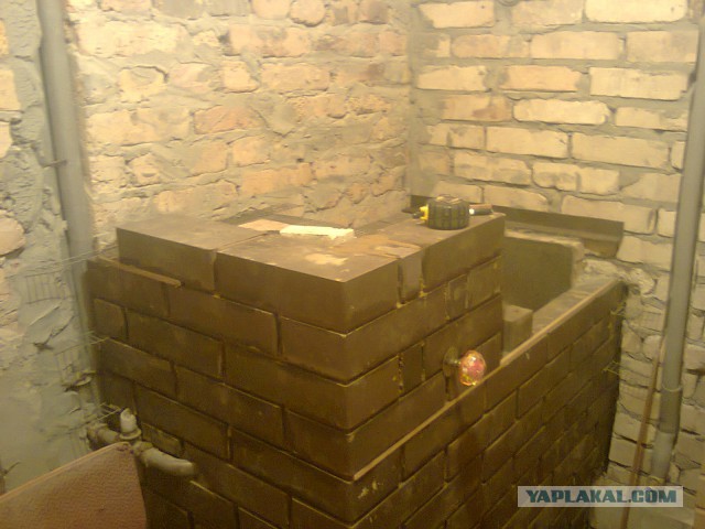 Дом в 200 м3: Баня. Печь