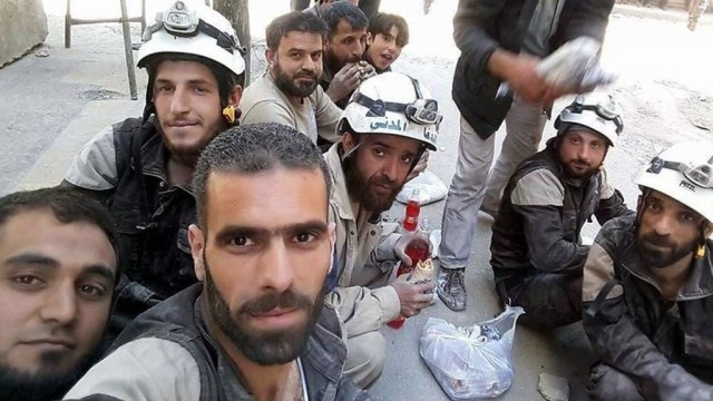 Задержаны белые каски в Сирии.