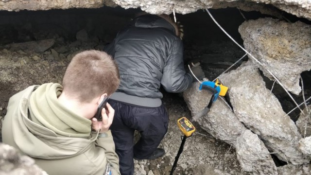 Фашистский бункер найден под оживленной улицей Новороссийска