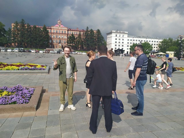 Сергей Шнуров приехал в Хабаровск