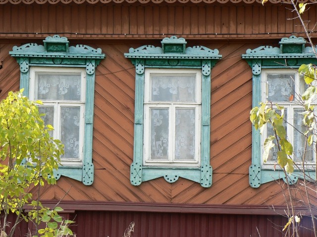 г.Семёнов. Наличники на окна (82 фото)