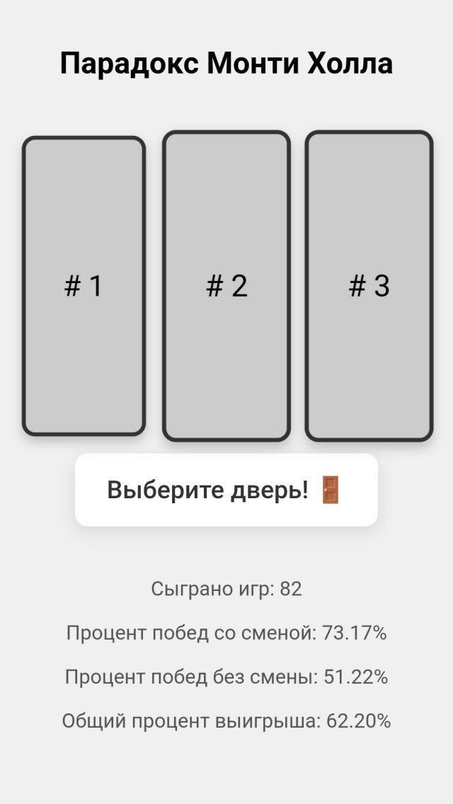 О парадоксе Монти Холла