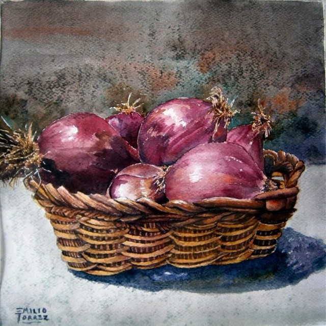 Немного лука и чеснока в живописи
