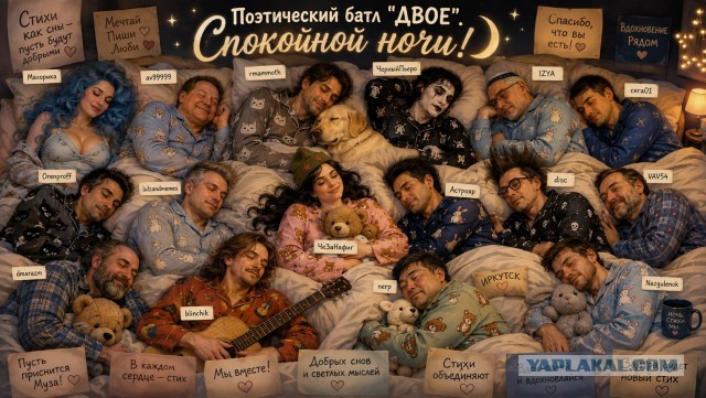 Двое, поэтический батл