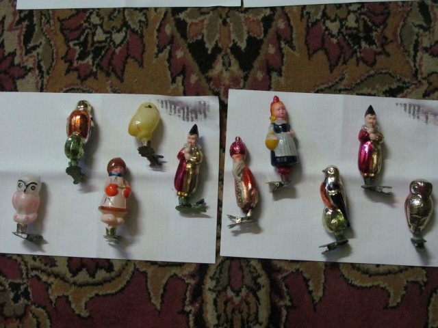 Советские ёлочные игрушки