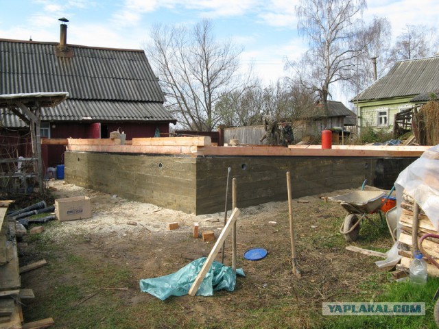 Решил на пенсию уехать в деревню(строим дом)