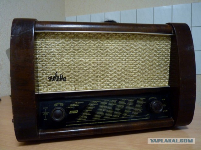 Моя коллекция старых радиоприемников