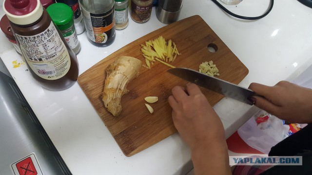 Утиные желудки по китайски.