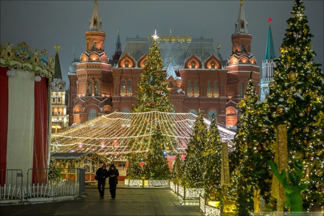 Как в Москве 2019 встретили