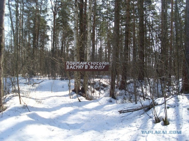 Не надо мусорить