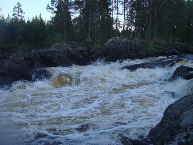 Сплав по р.Охта в 2008 году.