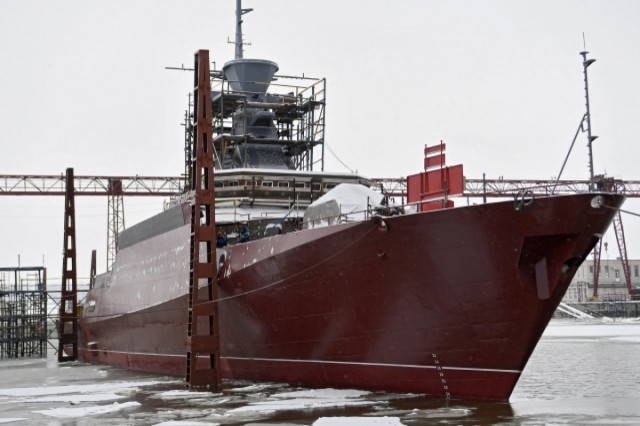 В Зеленодольске спустили на воду одиннадцатый "Буян-М"