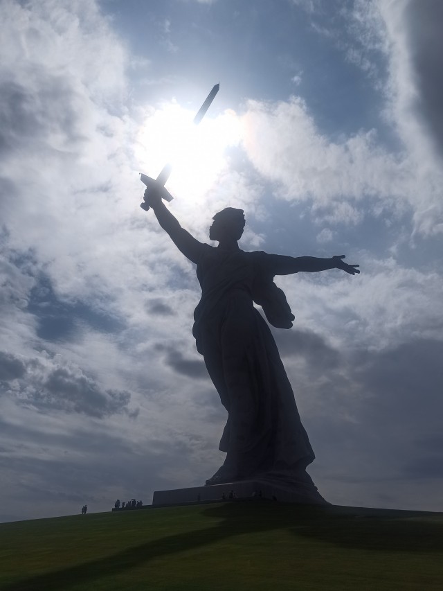 Удивительный фотоснимок из январского Волгограда