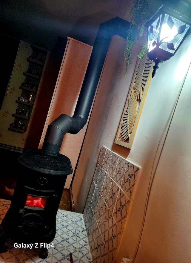 Печка на дачу. Сложил абы как