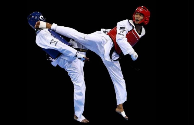 Эффект красного цвета в спорте.