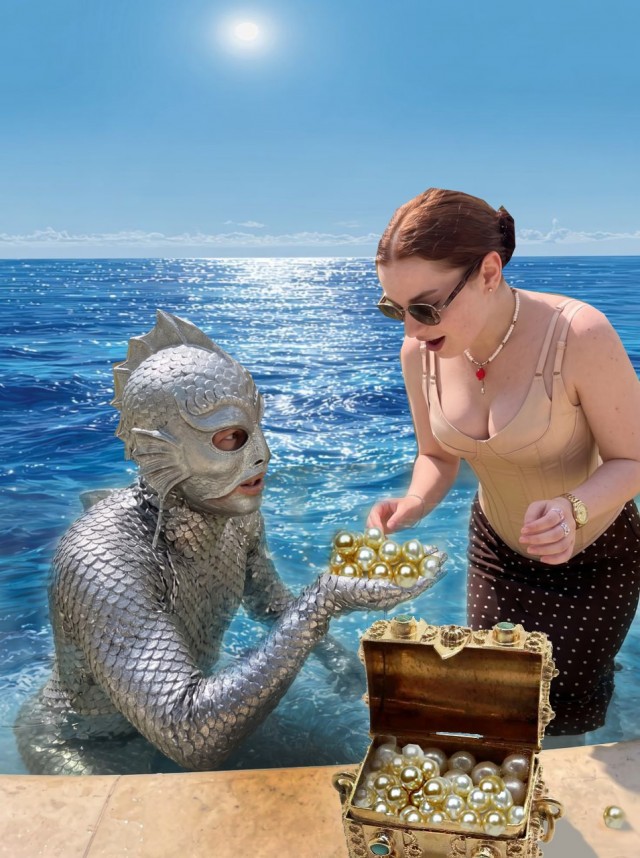Цвет воды для дамы