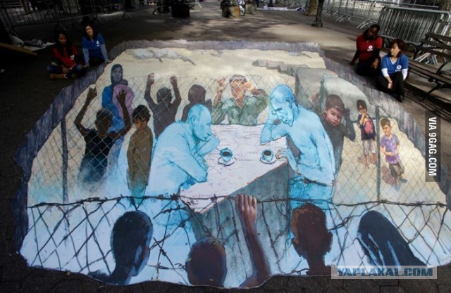 Граффити: Путин на европейских стенах