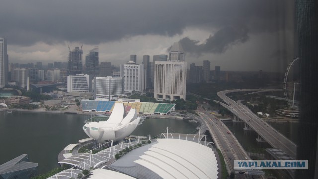 Сингапур. Гостиница "Марина Бэй"