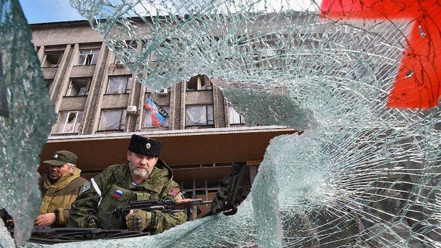 Здесь было Дебальцево