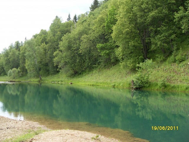 Гигантский родник "Красный ключ".