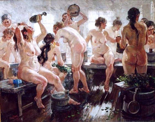 Общественная баня, если бы сохранился СССР