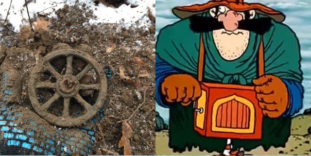 Как я Клад под снегом искал...