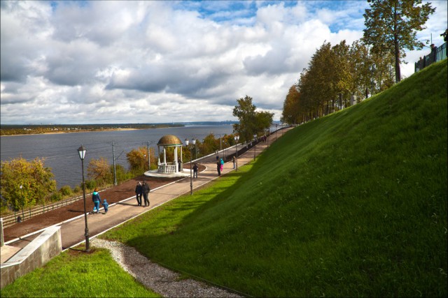 В Перми запретили ездить на велосипедах по набережной Камы