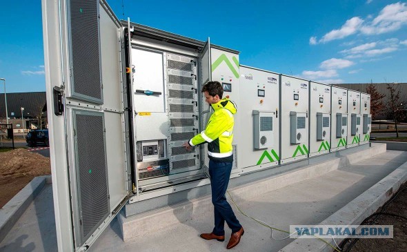 WSJ сообщила о запуске секретной сети аккумуляторов на Украине