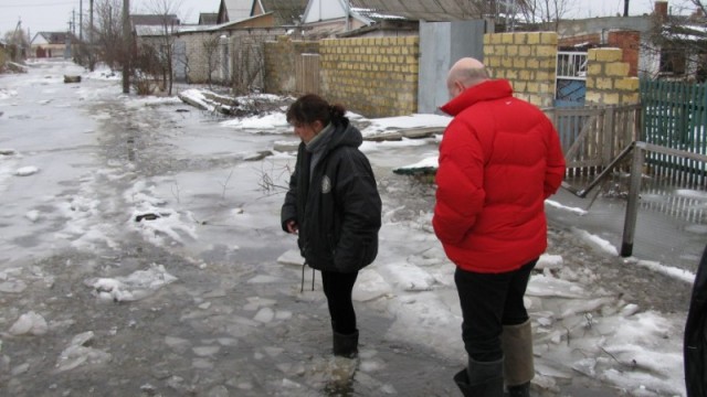 Херсон уходит под воду