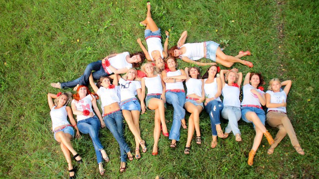 Кастинг среди красавиц Сибири