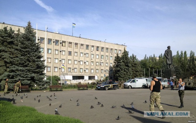Каратели в Краматорске
