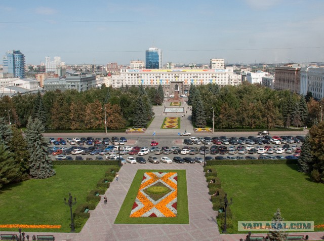 Челябинск с высоты 400 метров