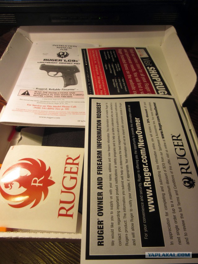 Пистолет RugerLC9s