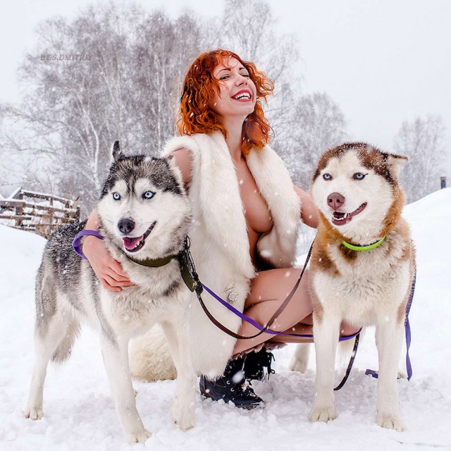 Новогодних красавиц всем!