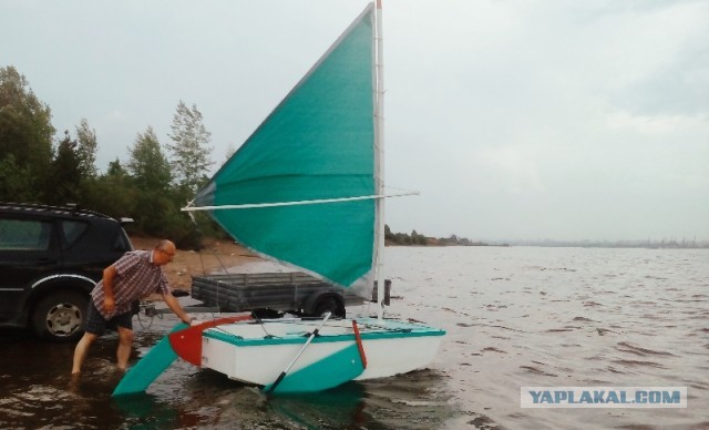 Сам построил яхту за 5 лет