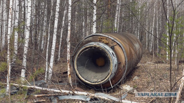 «Ядерные зубы для Акулы» — ступени советских ракет Р-39 «Барк» в уральском лесу