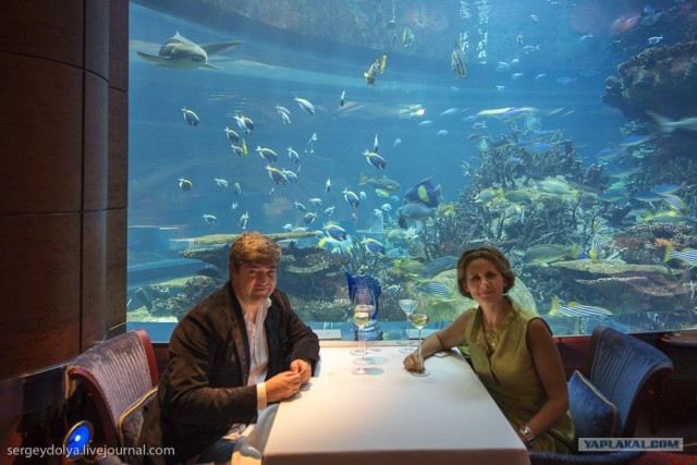 Д.Р. в Бурдж Аль Араб