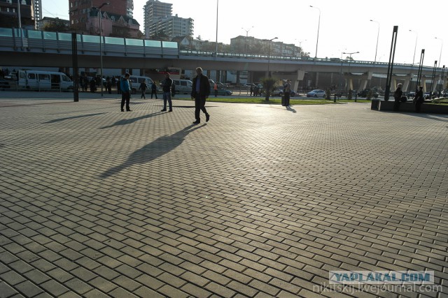 Дорога в АДлер на двухэтажном поезде