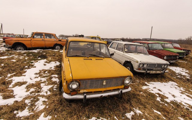 "Очень ретро" авто-музей в Черноусово