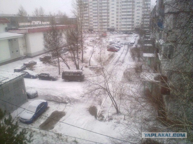 В Омске шторм!
