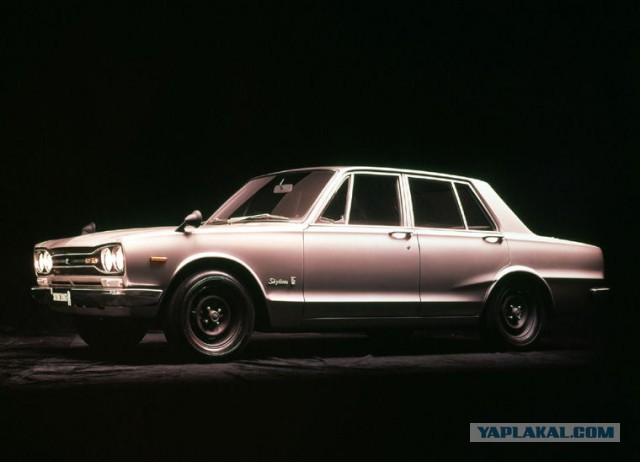 Эволюция Nissan Skyline в картинках