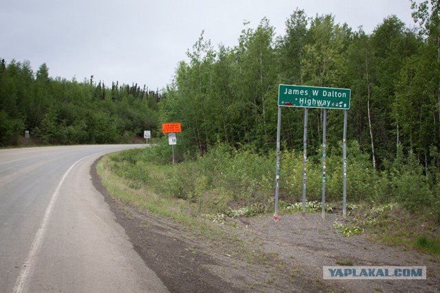 Мотопутешествие по Аляске.